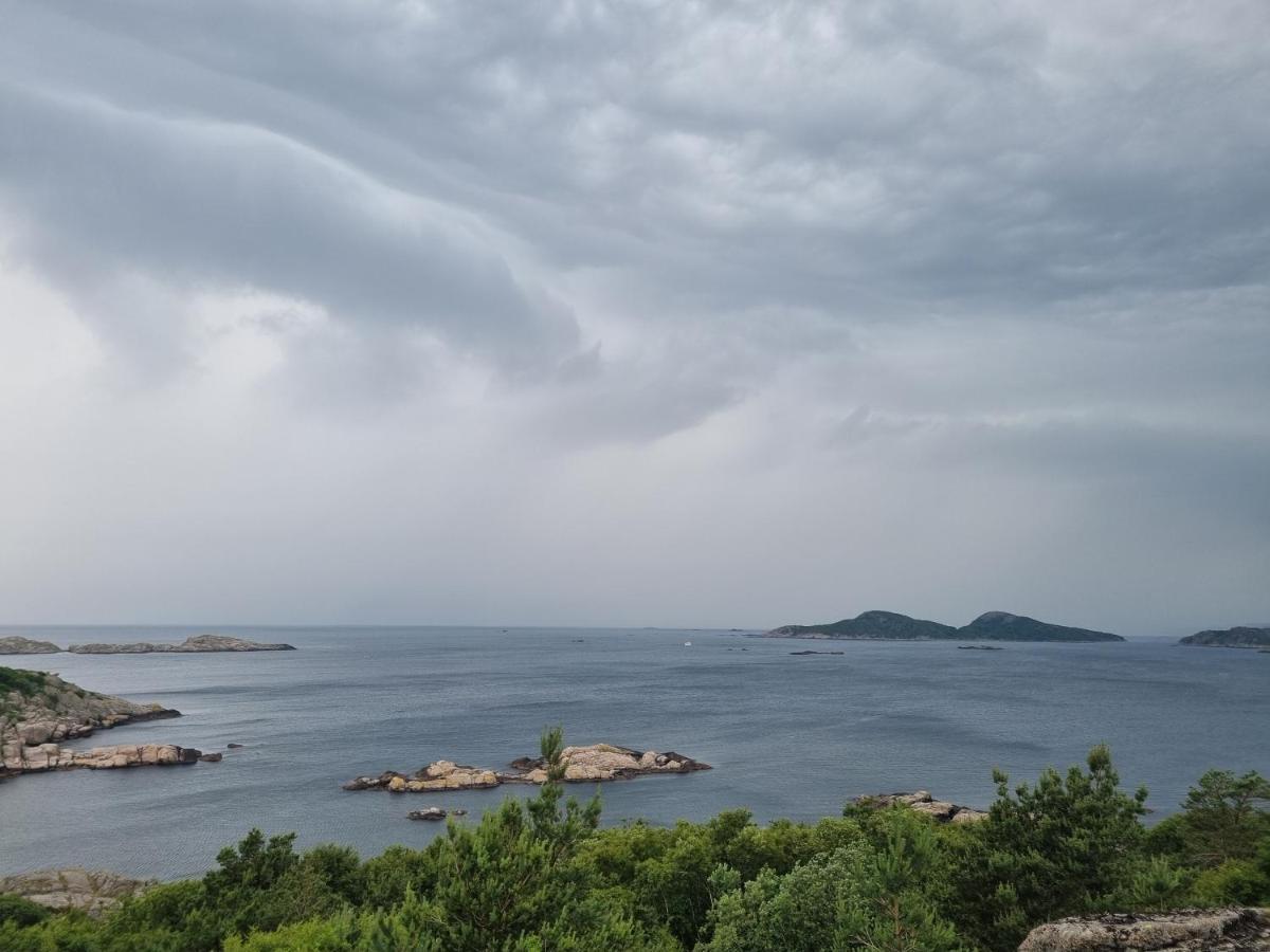 Hausvikstranda Lyngdal Esterno foto