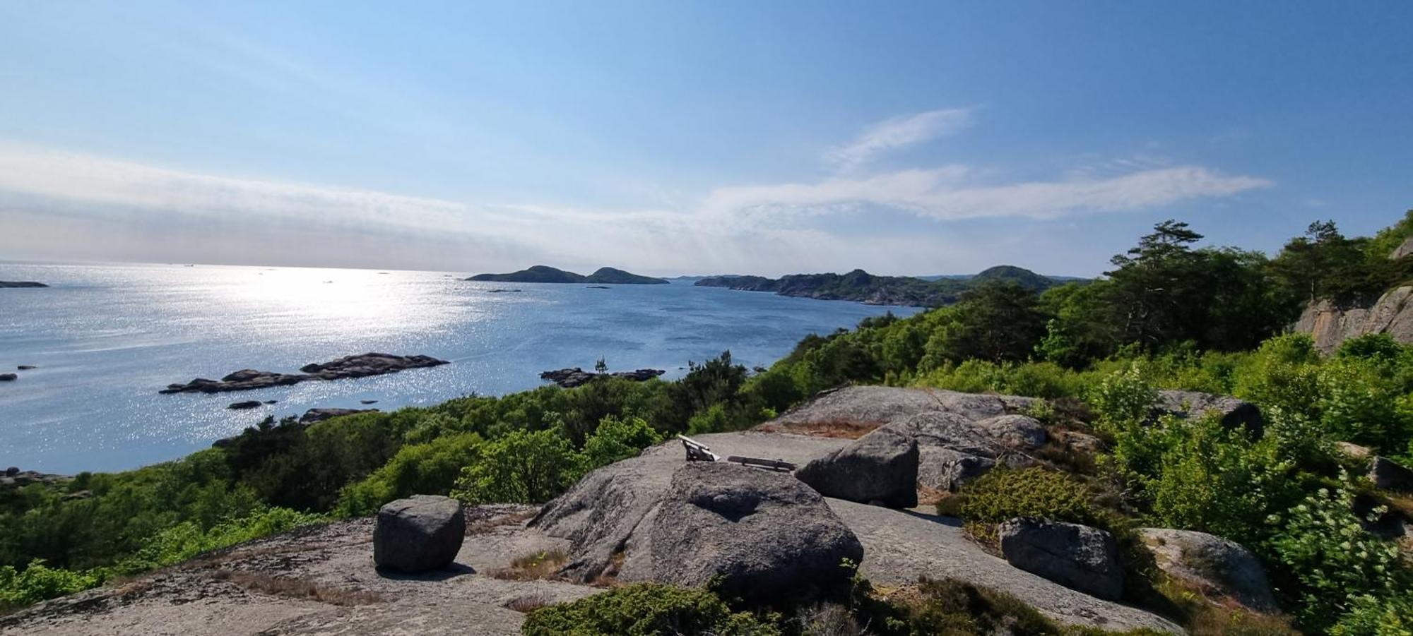 Hausvikstranda Lyngdal Esterno foto