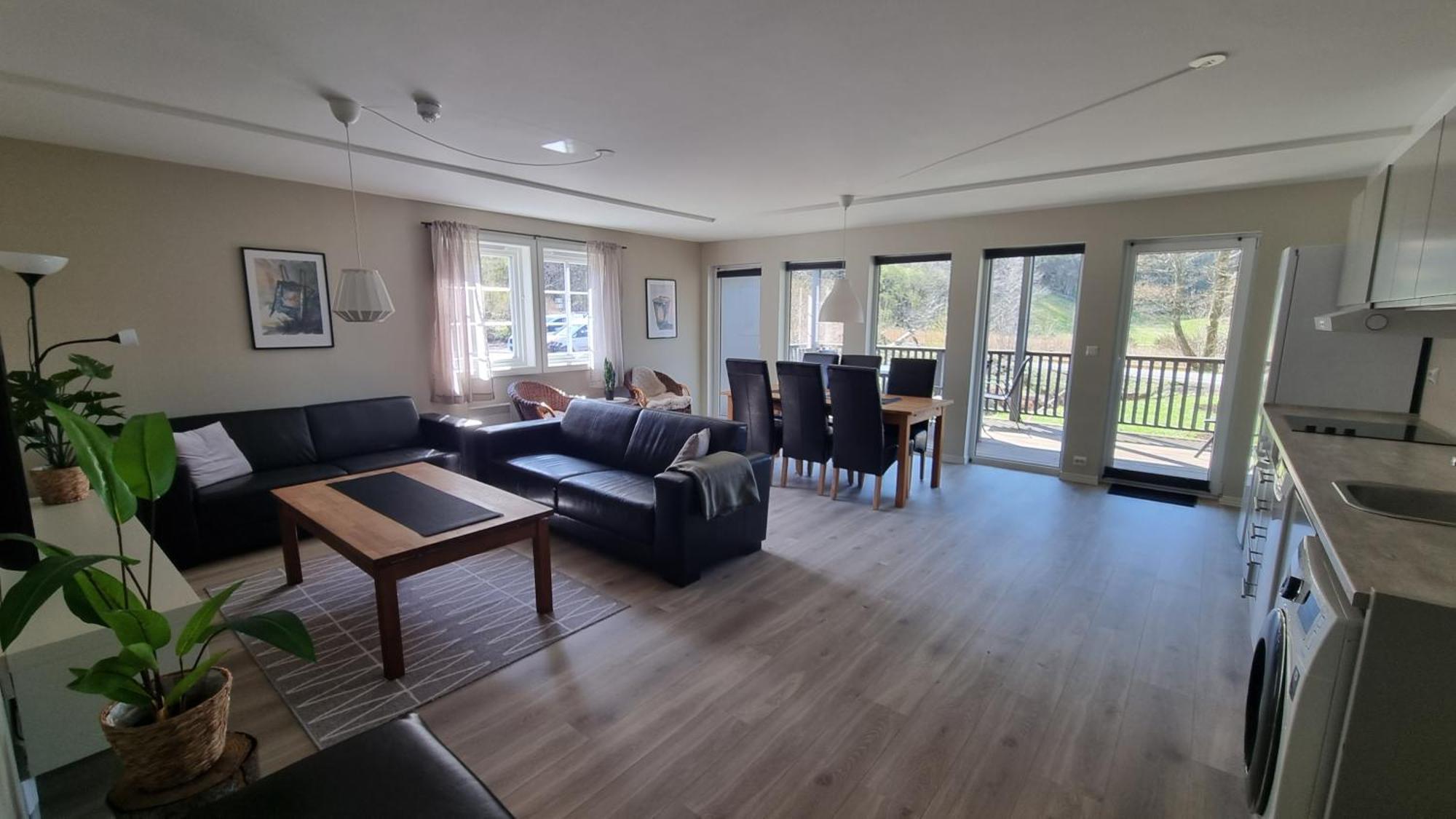 Hausvikstranda Lyngdal Esterno foto